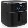 PRINCESS Friggitrice ad Aria Potenza 1800 Watt Capacità 8 Litri Touch colore Nero - 01.183037.01.750