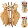 RXKFIGX Vaso per fiori Lego Set di Vasi di Fiori in Legno 3D Vaso di Legnos Kit per Costruzione Vasi Bouquet per Rose Lego Fiori di Ciliegio,Girasole,Tulipani,Narcisi,Loto (grande)