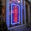 HFHungkeong Luce al neon per tatuaggi, insegna al neon a LED per negozio, decorazione riutilizzabile e dimmerabile, regalo per gli amanti dei tatuaggi