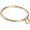 TXZWJZ - Anelli per tende con occhiello per aste per tende, diametro interno 25 mm, in metallo, colore argento