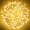 Elegear Catena Luminosa Esterno 100M 500LED Impermeabile Luci Natalizie Catena Luminosa Natale Decorazioni per Camere da Letto Giardino Feste Matrimonio