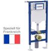 Geberit Duofix NUOVO elemento incasso autoportante per la Francia, con cassetta di scarico Sigma A: 112 cm, per WC a parete, 111333006, Sigma Duofix [Elementi ad Incasso > Elementi Incasso Freestanding per WC]