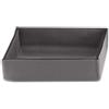 Decor Walther NAPPA vassoio, 0938393, NAPPA grigio fumo [Accessori Bagno > Porta Oggetti]