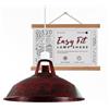 DC VOLTAGE Paralume in metallo retrò moderno, paralumi da soffitto, stile vintage industriale, 30 cm, facile da montare, protezione per lampadina, illuminazione a sospensione, camera da letto, cucina