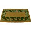 Casatessile CASA TESSILE Greca Imperiale Zerbino Rettangolare 40X80 cm. - Verde