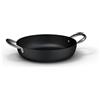 Ballarini Professionale 6008.32 Tegame con 2 Manici da Induzione, Alluminio, Nero, 32 cm