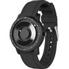 EUTOUR Orologio Magnetico da Uomo Cuscinetto a Sfera 5ATM Impermeabile Moda Semplice Nessun Vetro Quarzo Orologi da Polso da Uomo 40mm Cinturino in Silicone Nero