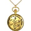 Lancardo Orologio da tasca da uomo, orologio da taschino con incisione regalo, regalo personalizzato, regalo di compleanno e San Valentino, orologio da tasca con catena, bei regali per tuo marito,