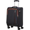 American Tourister Sea Seaker - Spinner S, bagagli a mano, 55 cm, 36 L, grigio (grigio a carbone)
