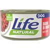 LIFE DOG NATURAL DADINI DI MANZO CON VERDURE GR 90