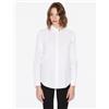 Armani Exchange per donna. [8NYC04YNP9Z1000] Camicia in popeline bianco, Casual, Cotone, Manica lunga