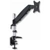Techly Supporto monitor Techly - BraccioTubolare a gas da Scrivania per monitor 15-27'' max 8kg 360mm Nero