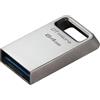 Kingston Pen drive 64GB Kingston DataTraveler Micro 200Mb/s USB 3.2 Gen1 Argento [SGKIN3G64MC3G20]