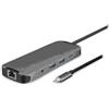 Chieftec Docking station Chieftec 9in1 2x Usb-a/2x Usb-c/1x Hdmi/1x RJ-45 80W Grigio [DSC-901]