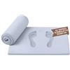 SoNiT home decor Set 2 Tappeti Scendiletto Carta Da Zucchero 50x80 cm, Morbido per Camera da Letto e Salotto, Antiscivolo Assorbente per Interni, Tappeto Moderno e Lavabile per Uso Quotidiano