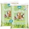 Best Friend - Lettiera Furrletto in Tutolo di Mais per piccoli animali, roditori e rettili. Sabbia Super Assorbente, Naturale e Senza additivi chimici | Limone, 2 pezzi - 12L