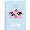 safta FURBY - Quaderno A5 80 fogli, copertina rigida, ideale per bambini di diverse età, comodo e versatile, qualità e resistenza, 15,5x22 cm