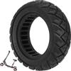 VOLOHAS 9x3,0-5,5 Pneumatici Completi per Kukirin G2 Pro, Zero 10 X, Dualtron Eagle Pro, Pneumatici di Ricambio in Gomma Piena, Fuoristrada, Solidi e Resistenti Alle Forature (Nero 1 Pezzo)