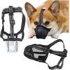 Jiavlyx 2 Pezzi Museruola Cane Regolabile, Morbido Rete Traspirante, Museruola Antiabbaio, Museruola Cane Piccola Taglia, Traspirante in Rete Antiabbaio,Impedisce di Masticare, Rosicchiare, abbaiare