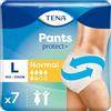TENA Pants Normal Medium (M) - Slip Assorbenti, Elasticizzati e Monouso, per Perdite Urinarie, Mutandine per lei e per lui, Unisex, Discreti e Confortevoli, 1 Confezione da 8 Pezzi