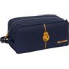 Safta Real Madrid 2nd Team 24/25 - Medium Shoe Rack, Multi-Purpose, Pencil Case, Sport, Extracurricular Football, Comfortable and Versatile, 34 x 18 x 15 cm, Navy Blue, Navy, Standard, Casual