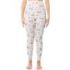 Indera da Donna in Cotone Pettinato Raschel Maglia Intima Termica da Uomo, Donna, Wild Flower
