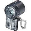 Prophete Faro per bicicletta elettrica - 20 Lux, OSRAM LED con luce di posizione - per bici elettriche e dinamo 6 - 48 V - Impermeabile IPX6, supporto in acciaio inox, approvato StVZO