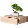 GICOS IMPORT EXPORT SRL GICOS Import Export Mensola da Parete con cassetto libreria pensile scaffale in Legno da Muro Colore Rovere 40 x 24 x 10 cm DOU-782510