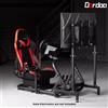 Dardoo Racing Simulator Cockpit Con Supporto TV E Sedile Logitech G29 G920 G923