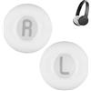 Erioscar 1 Paio Cuscinetti Cuffie di Ricambio per JBL Tune600 T500BT T450 T450BT JR300BT T510BT T520BT JR310BT (Non Compatibili con Tune600btnc) Copri Padiglioni Cuffie Universali 70mm con Memory Foam