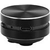 ASHATA Altoparlante Bluetooth a Conduzione Ossea - Vero Altoparlante Senza Fili, Altoparlante Stereo Portatile, Basso Stereo, con Ventosa (Nero)