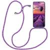 SIMao Cover Collana per Cellulare Compatibile con Samsung Galaxy A9 2018 Custodia Trasparente Silicone con Cordino Necklace Case Antiurto Cover Custodia da Collo Custodia con Cordino,Unicorno