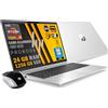 HP Probook 455 G10 Notebook portatile Silver in ALLUMINIO, RAM 24GB, SSD 1256GB, Display FullHD 15.6, Cpu Amd Ryzen 5 7530U da 4,6 GHz, fingerprint, Win11 Pro, MOUSE WIFI