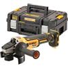 DeWalt Smerigliatrice Angolare Brushless 125mm 18v Xr Con Valigetta Tstak