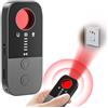 ALLILUYAA Rilevatore Microspie,Jammer Disturbatore di Frequenza, Anti-Spia,5 Livelli di Sensibilità,7 Modalità,Microspia Audio Cimice A Distanza, per Telefono, Casa, Ufficio