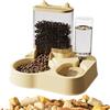 Generico Distributore automatico di cibo per cani, alimentatore automatico per gatti - Distributore di acqua per gatti, mangiatoia per cani antiribaltamento,Ciotola per cibo, ciotole di gran
