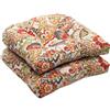 Pillow Perfect Zoe Citrus - Cuscini per Seduta Trapuntati, 48,3 x 48,3 cm, Colore: Verde, Confezione da 2