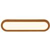 BRILONER - Lampada specchio bagno a luce indiretta, protezione IP44 contro gli spruzzi d'acqua, montaggio a parete, luce bagno, applique specchio, 35 x 9 x 4 cm, colori del legno