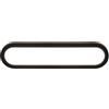 BRILONER - Lampada specchio bagno a luce indiretta, IP44 resistente agli spruzzi d'acqua, montaggio a parete, luce specchio bagno, applique specchio, 35x9x4 cm, nero