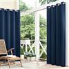 Eclipse Bradford - Tenda per finestra oscurante versatile per interni ed esterni (1 pannello), 132 x 160 cm, colore: blu navy