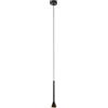 Eglo 97604 Lampada a Sospensione GU10, 5 W LED, Nero/Oro