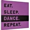 MCS MBI - Album per album di ritagli, per danza, sport, 33,5 x 30,5 cm, con pagine da 30,5 x 30,5 cm, colore: Viola