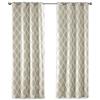Sun Smart Blakesly - Tende oscuranti per finestra del patio, stampa ikat, con occhielli, decorazione per soggiorno, isolamento termico, blocco della luce, per camera da letto e appartamenti, 127 x