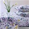 Tribeca Living AZORES HOME Tribeca Living Juliette - Set di lenzuola con tasca profonda stampata con stampa piatta, colore: Viola