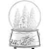 Reed & Barton Lenox - Palla di neve musicale con orso polare, multicolore, 1 kg