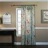 Ellis Curtain Balmoral Floral - Tenda su misura, 122 x 213 cm, colore: salvia
