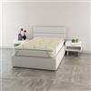 Italian Bed Linen Topper Piazza e Mezza 120x195 Made in Italy con Filamento di Rame per Massimo Comfort