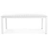 Huspert Set tavolo allungabile e 6 sedie bianco e grigio