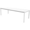 Huspert Set tavolo allungabile con 6 sedie bianco e grigio