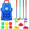 TEMI Set da golf per bambini, giocattolo sportivo, per interni ed esterni, per ragazzi e ragazze, 2, 3, 4, 5 anni